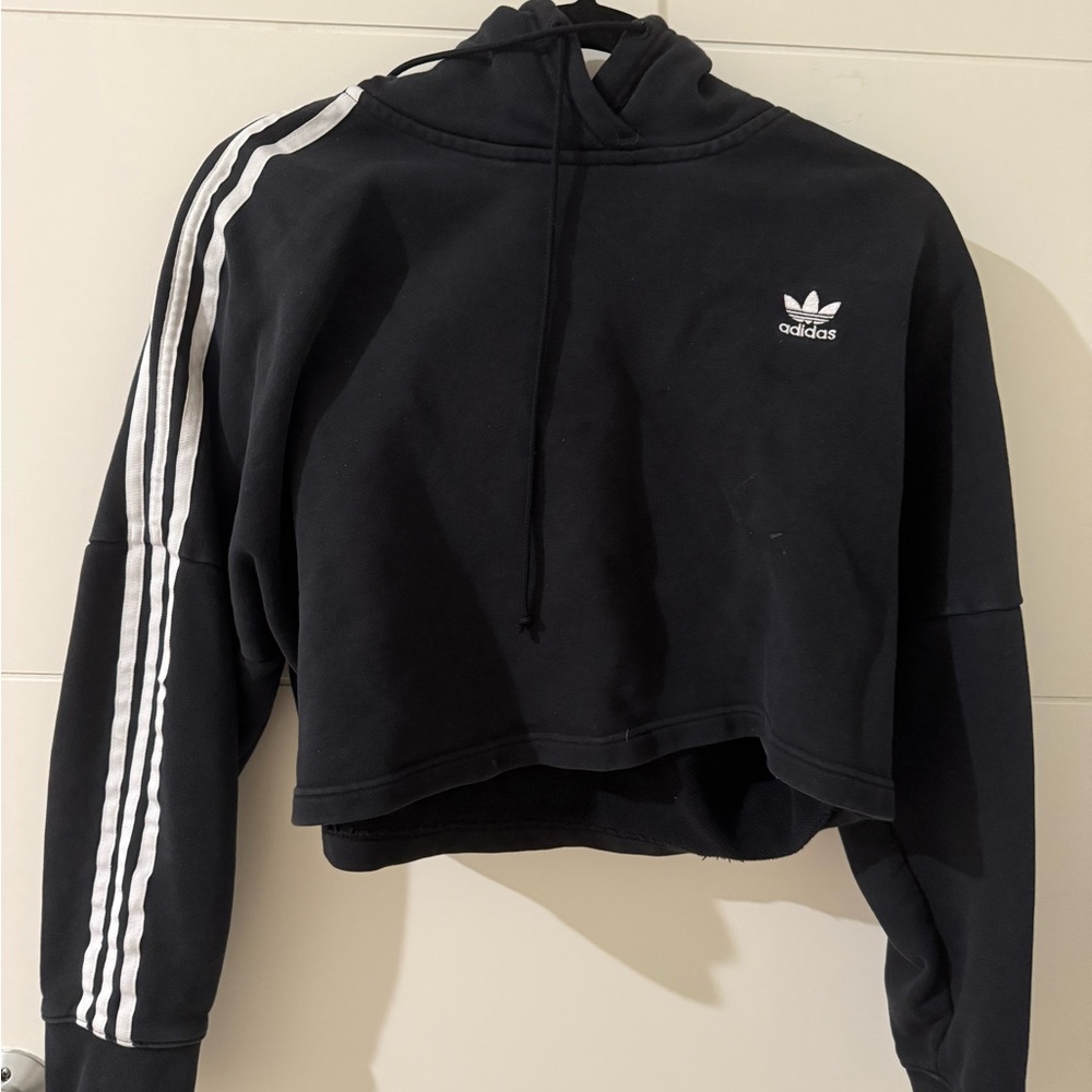 Adidas cropped hoodie
